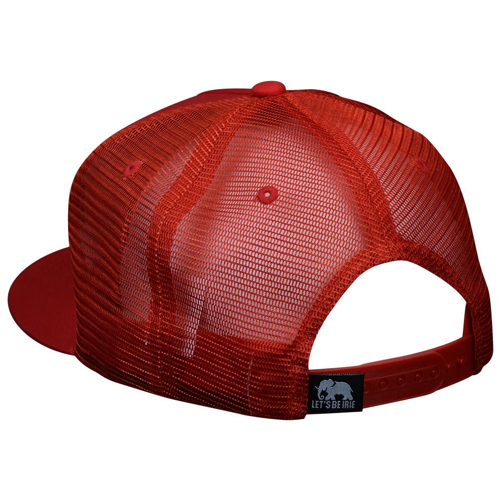 Ski Utah Hat - Vintage Patch, Red Trucker, Snapback - Paddy's Patches