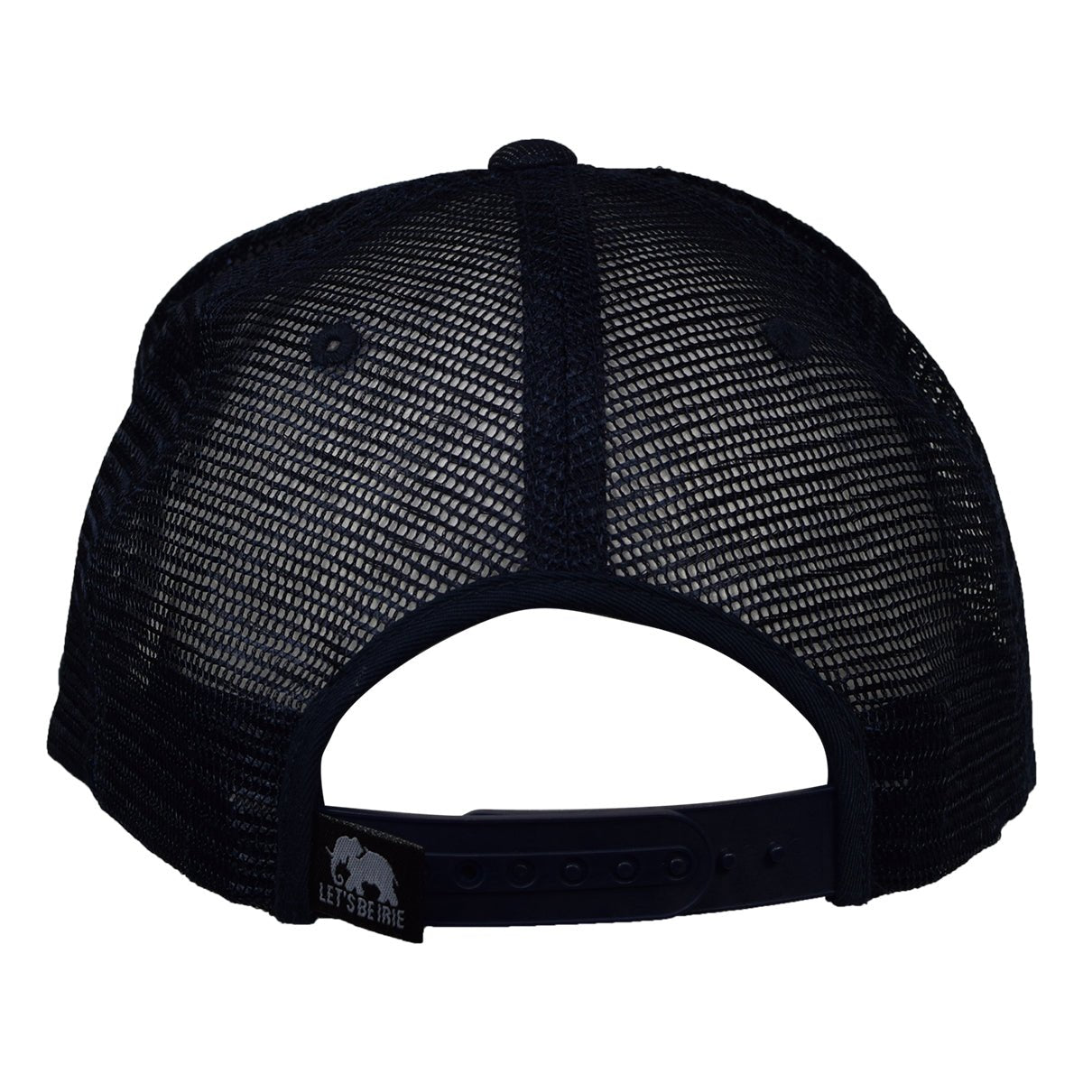 California Republic Trucker Hat - Black Denim Hat by LET'S BE IRIE - Let's Be Irie™