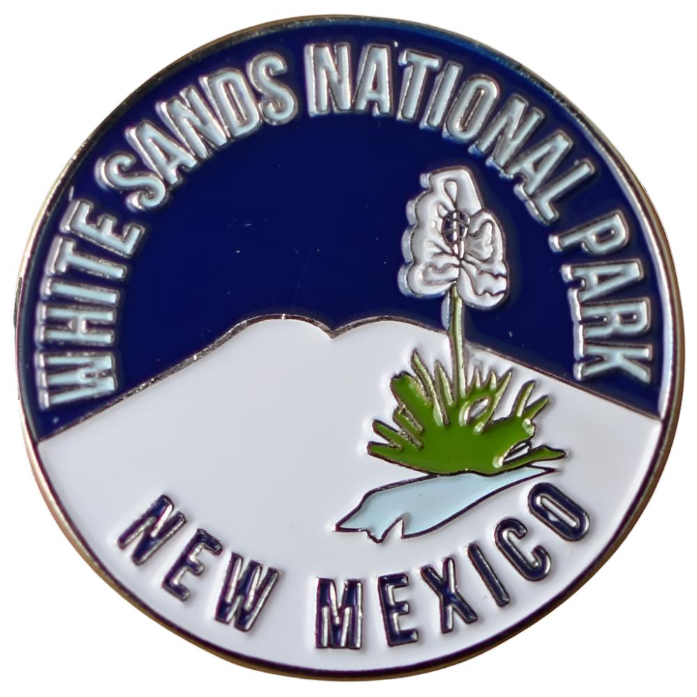 lapel hat pin new mexico white sands national park