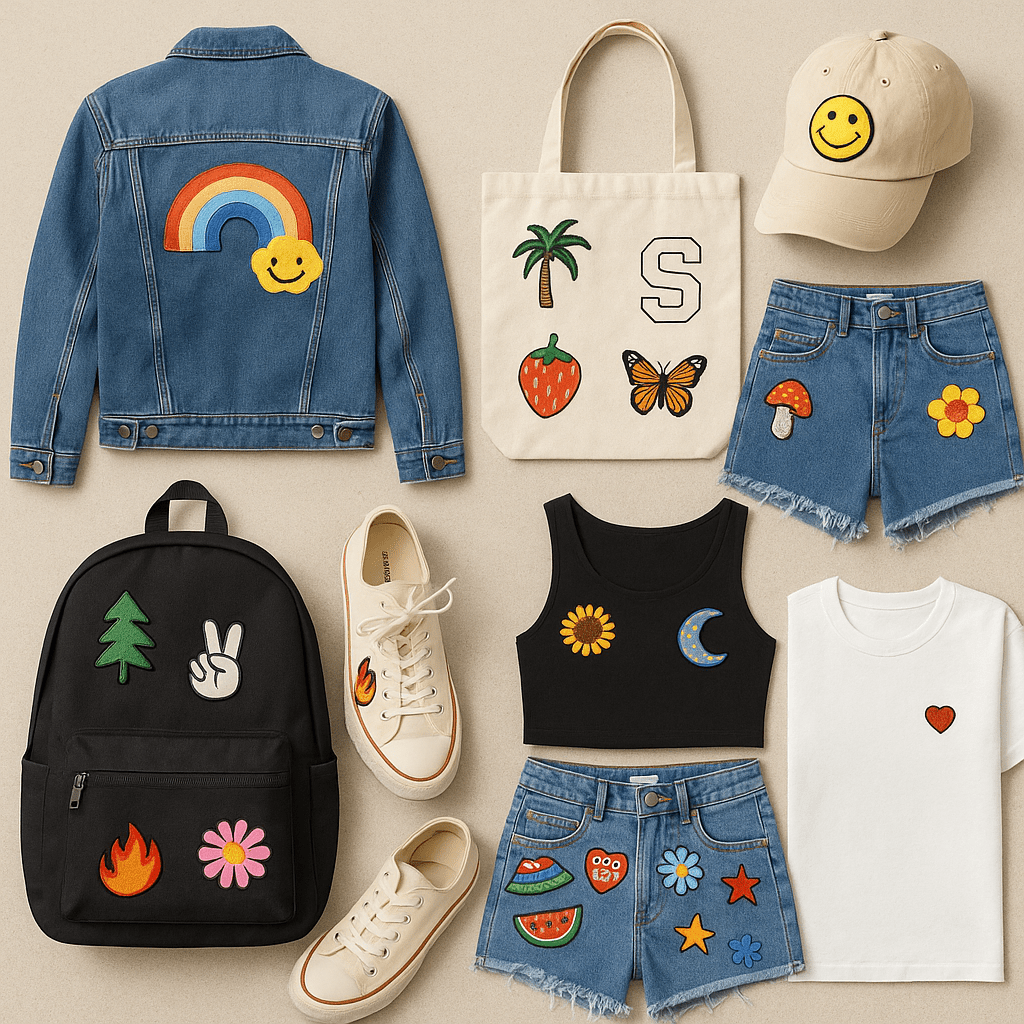 Beautiful Iron On Patches for Summer DIY Fashion Ideas!