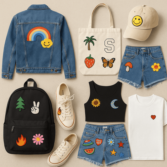 Beautiful Iron On Patches for Summer DIY Fashion Ideas!