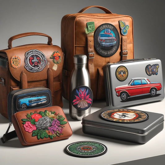 Iron on patches are not just for clothing, be creative and apply to your favorite gadgets and household items!