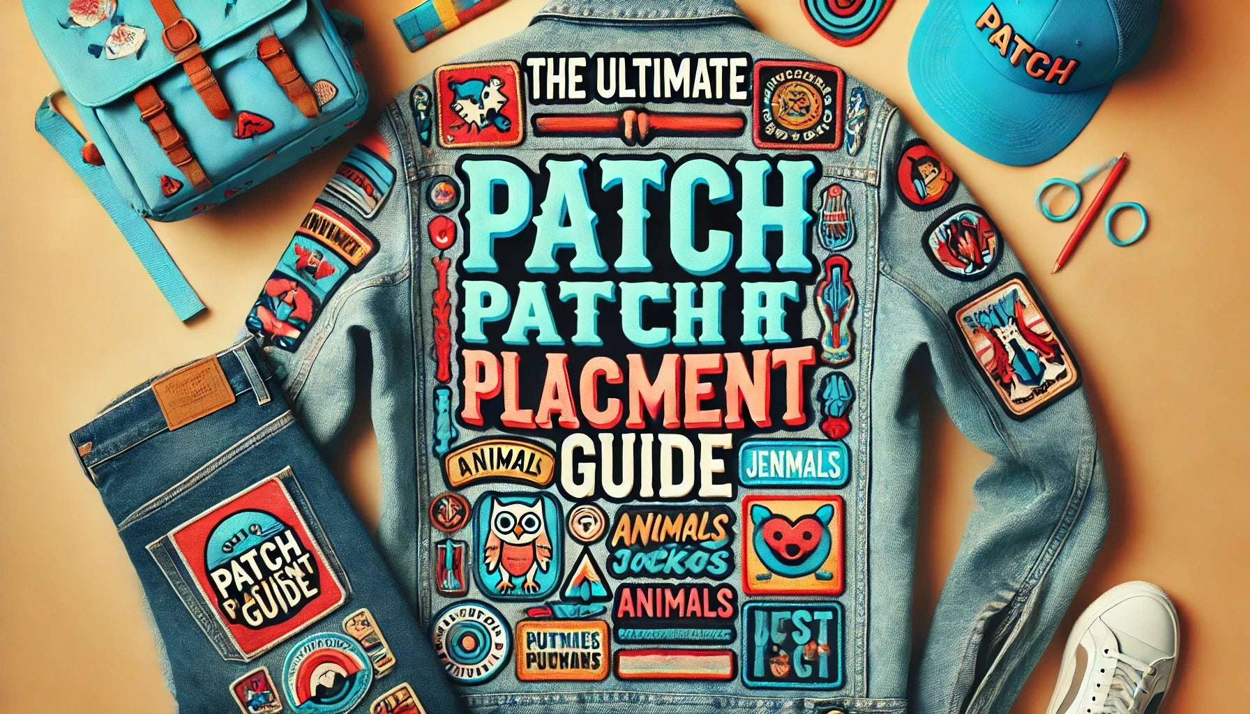 The Patch Placement Guide: Best Spots for Patches on | Paddy's Patches