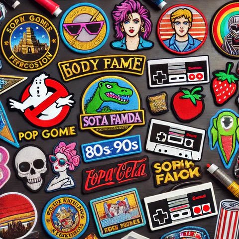 Embrace Nostalgia: The Top Pop Culture Embroidery Patches You Need to Add to Your Collection