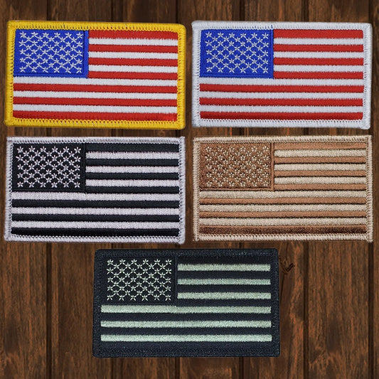July 4th American Flag Patch Pack