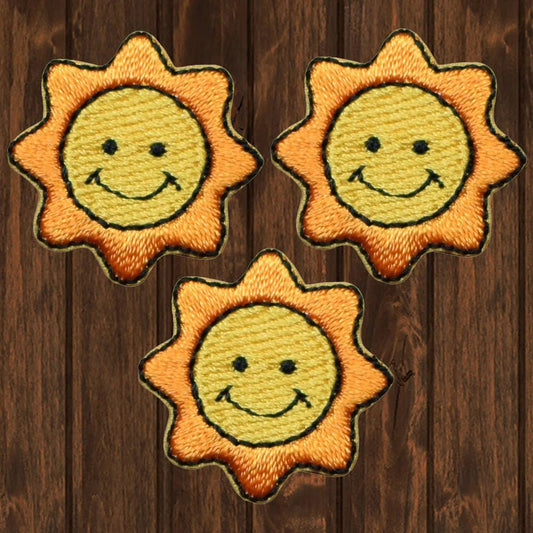 Sunshine Applique Patches (Iron On | 3 Pack)