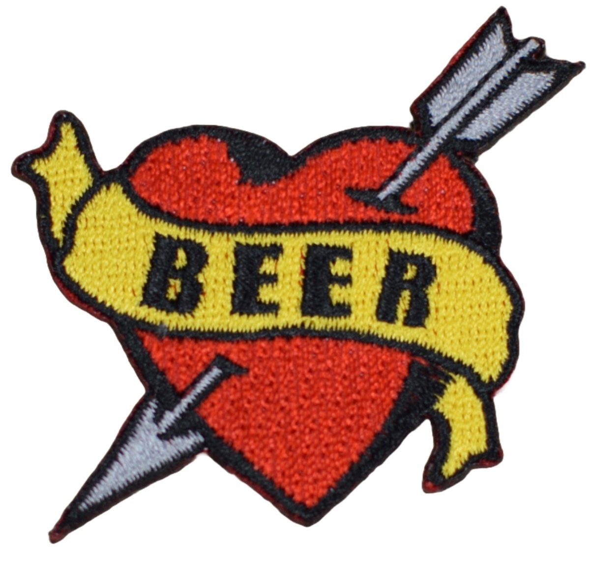 Beer Embroidered Patch — Iron On 2.25"