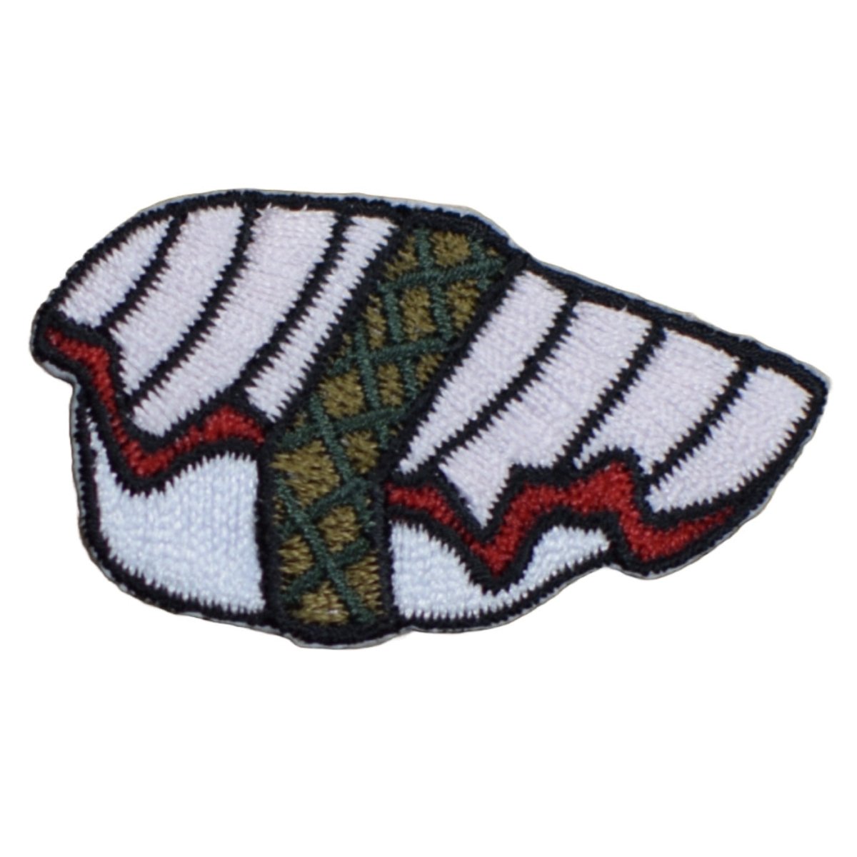 Tako Sushi Embroidered Patch — Iron On 1.75"