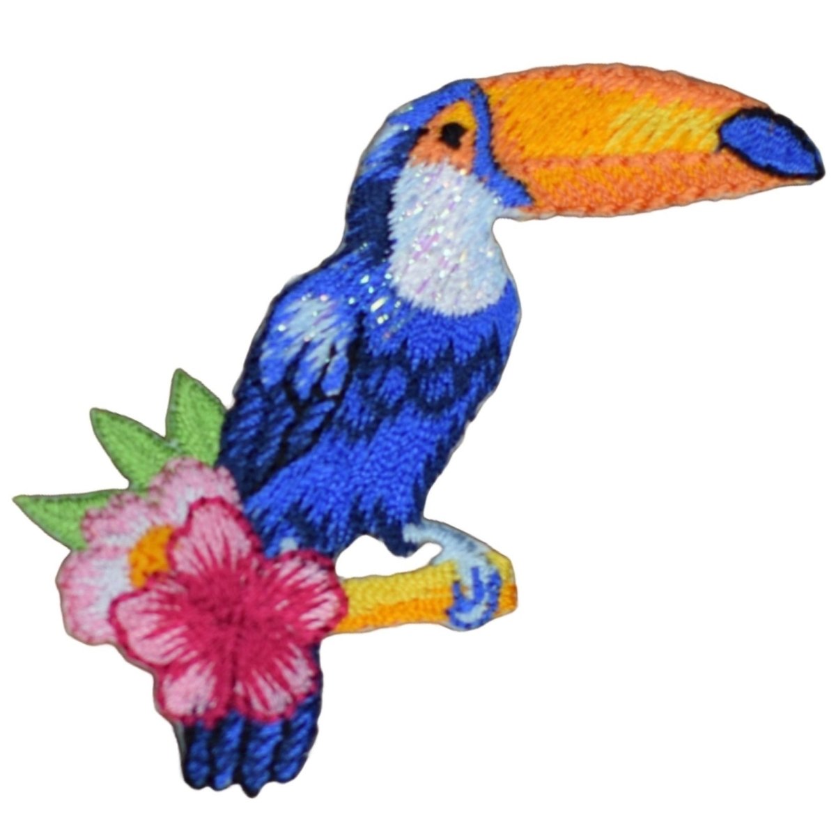 Toucan Embroidered Patch — Iron On 2.25"