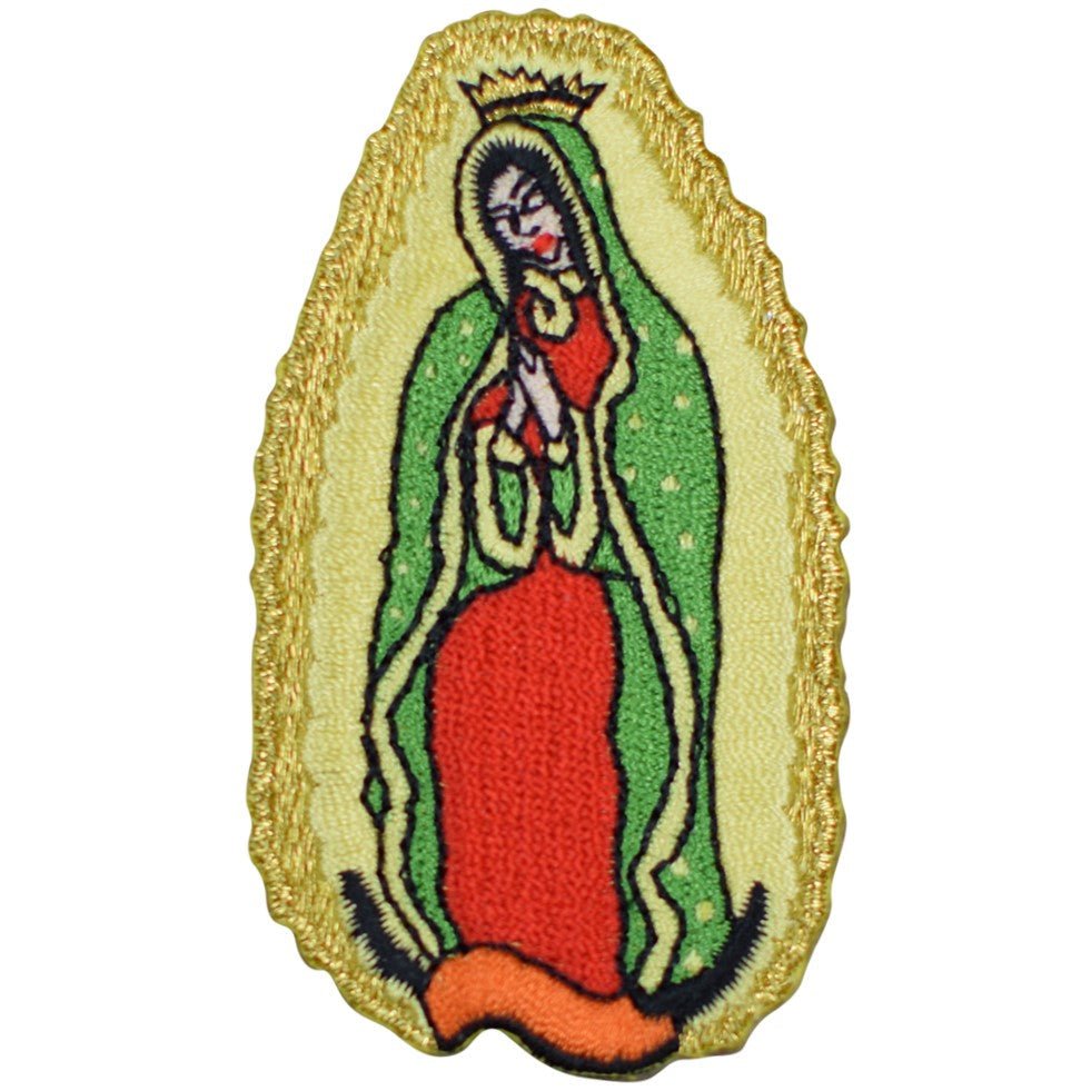 Our Lady of Guadalupe Embroidered Patch — Iron On 3"