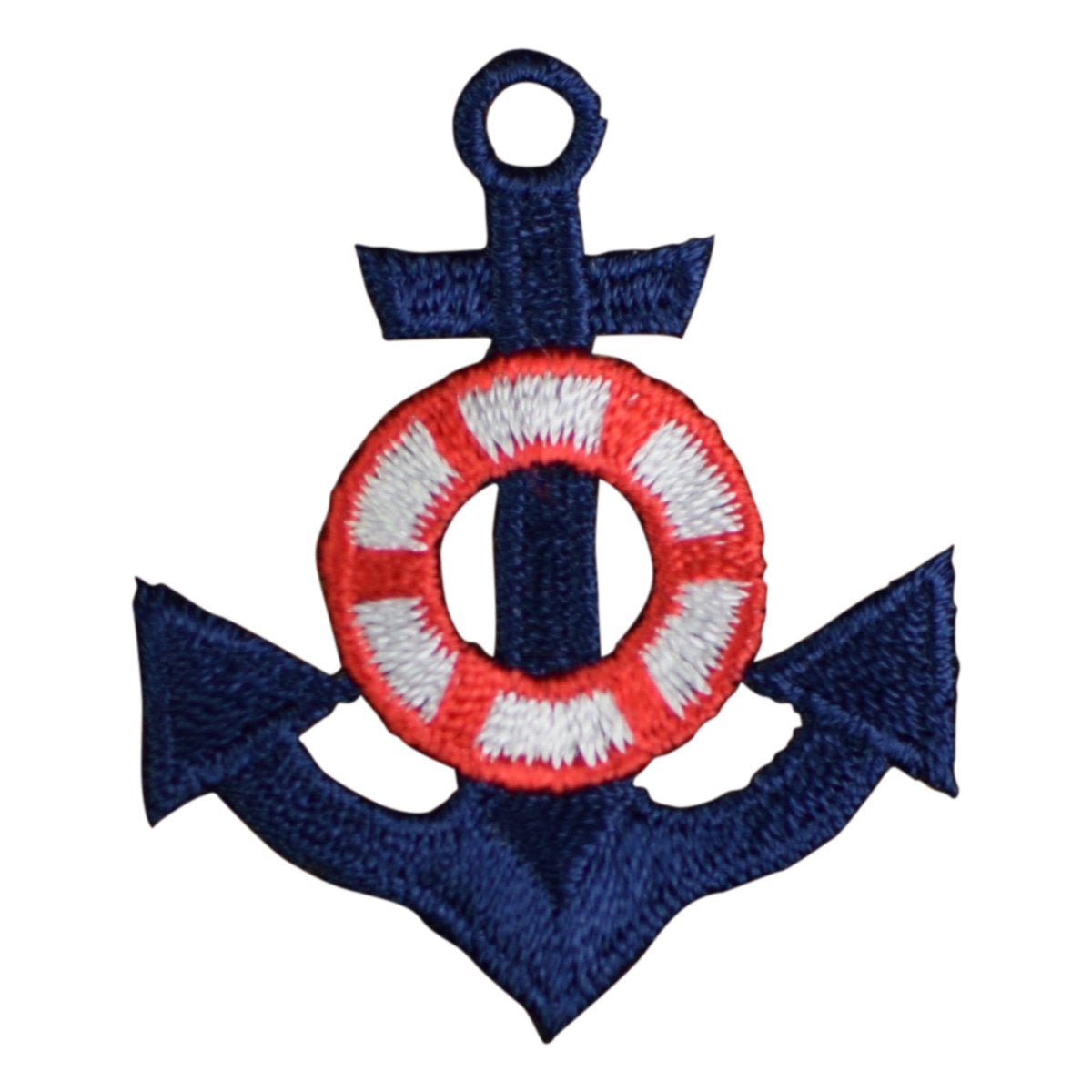 Anchor Embroidered Patch — Iron On 1.75"