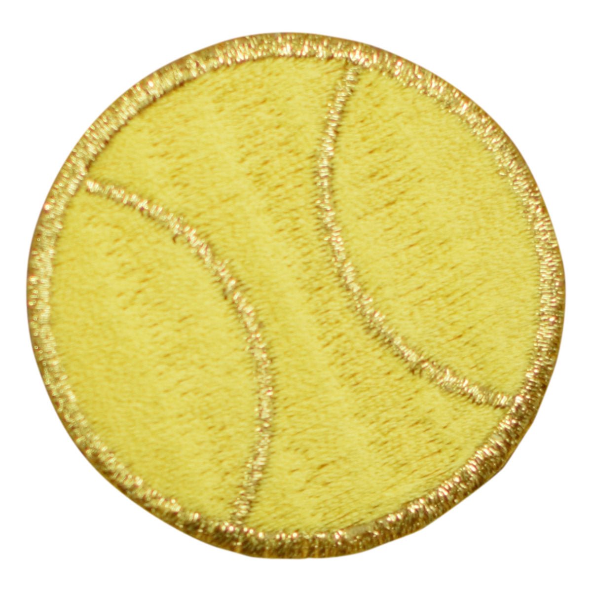 Tennis Ball Embroidered Patch — Iron On 2"