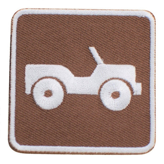 Off Road Vehicle Embroidered Patch — Iron On 2"