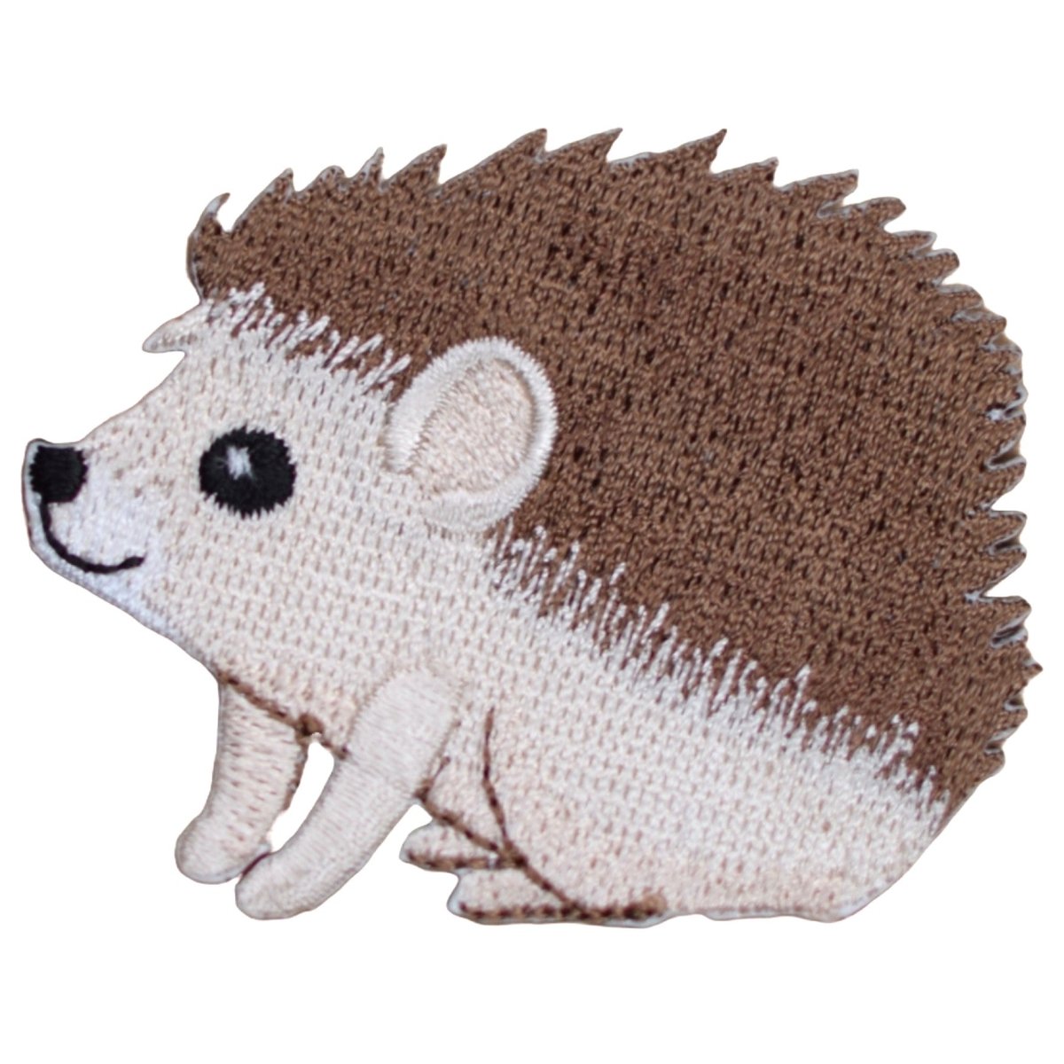 Cute Baby Hedgehog Embroidered Patch — Iron On 2.25"
