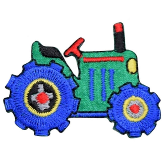 Tractor Embroidered Patch - Farm Vehicle (Iron On) 2"