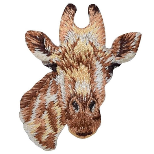 Giraffe Embroidered Patch — Iron On 1-3/4"