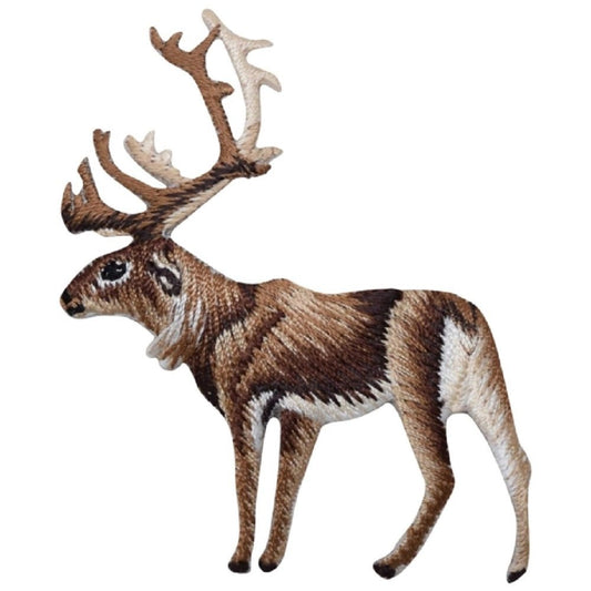 Elk Embroidered Patch — Iron On 2-7/8"