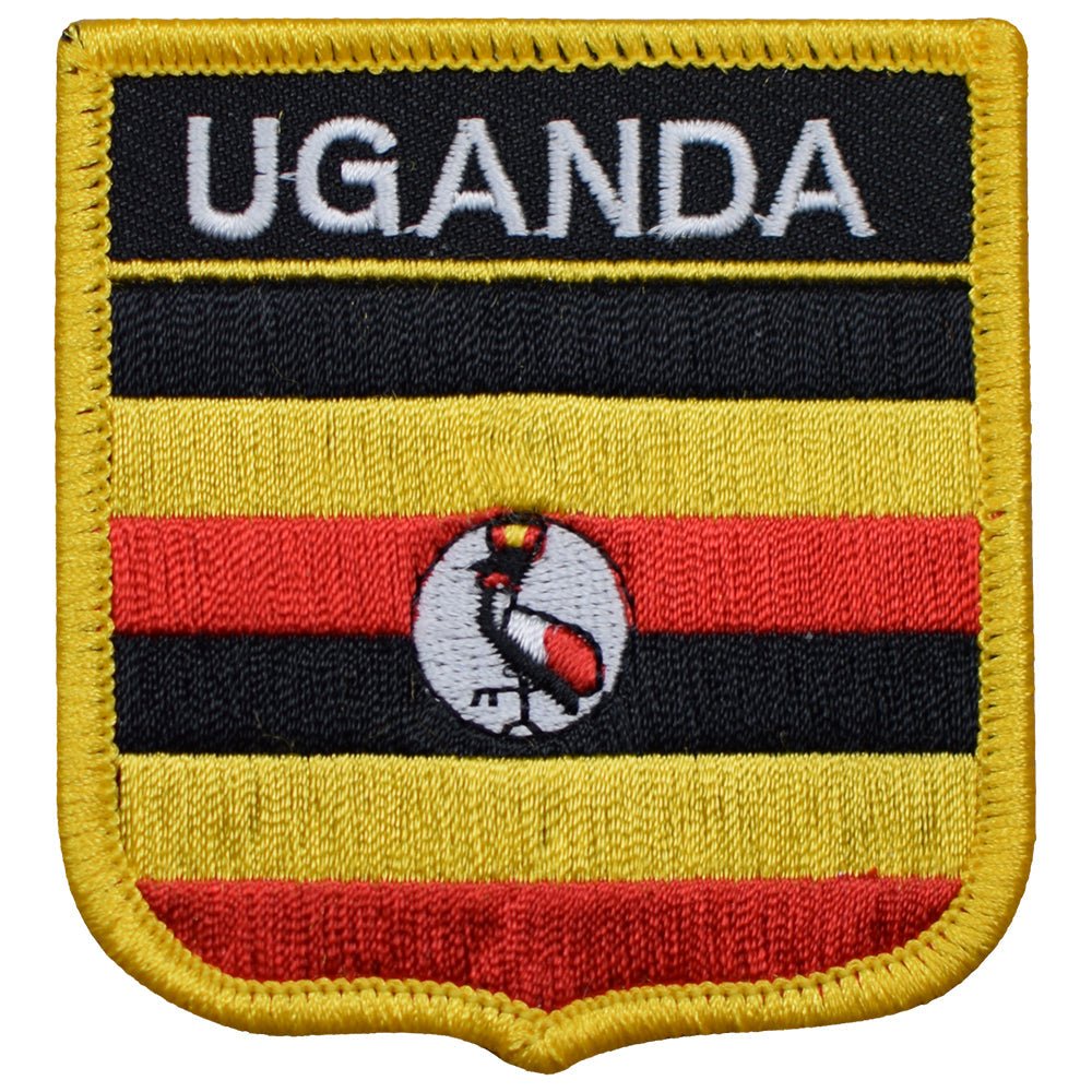 Uganda Embroidered Patch — Iron On 2.75"