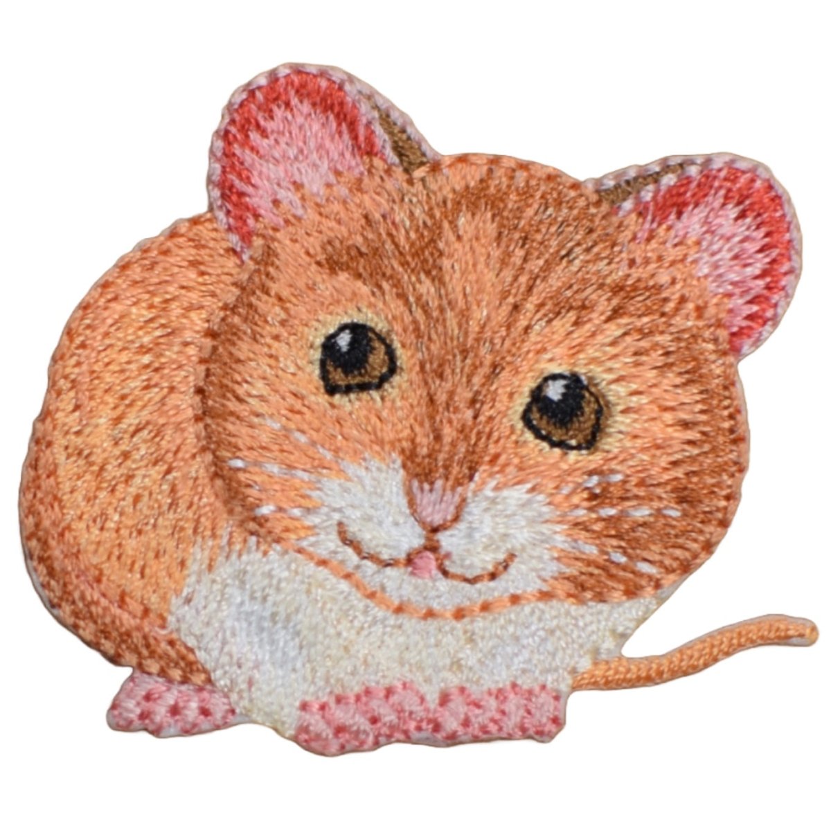 Mouse Embroidered Patch — Iron On 1.75"