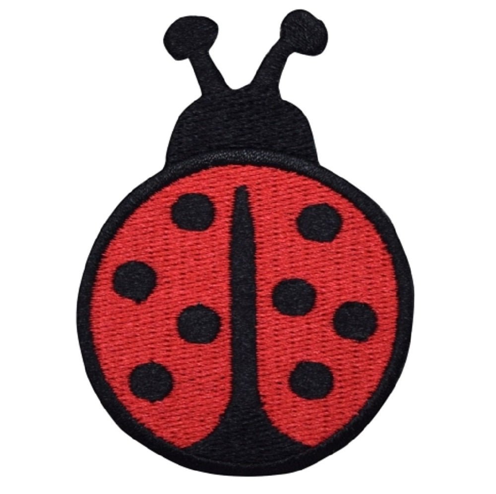 Ladybug Embroidered Patch — Bug, Insect Badge 2.75" — Iron On