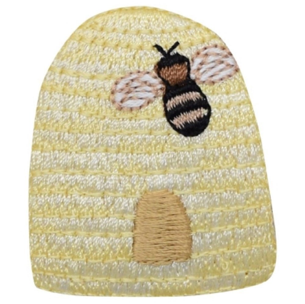 Bumblebee Embroidered Patch — Bee Hive, Honey, Wasp, Yellow Jacket 1.75" — Iron On