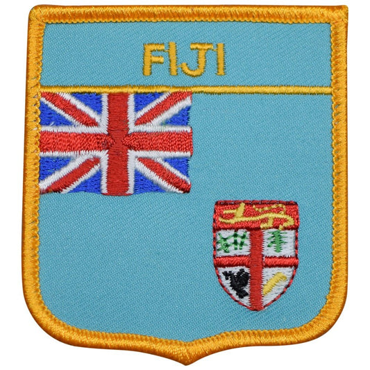 Fiji Embroidered Patch — Iron On 2.75"