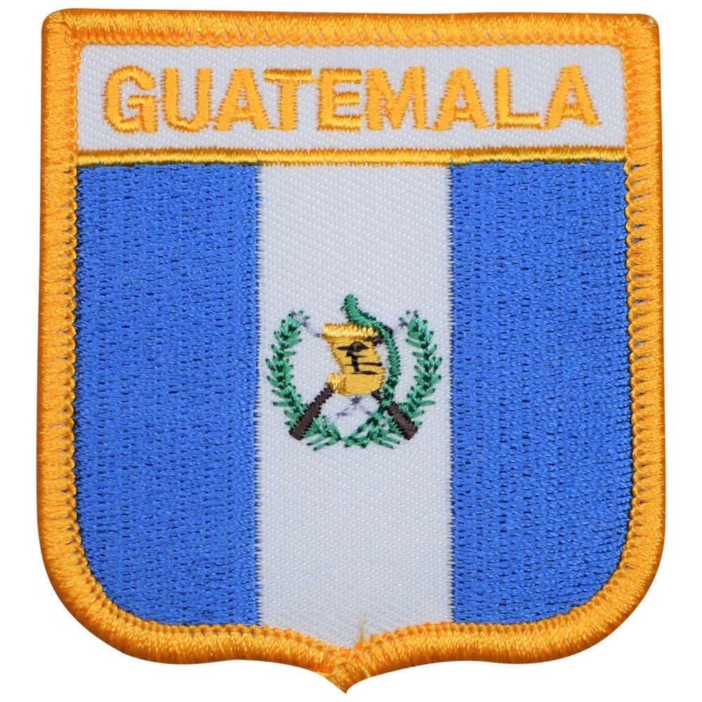 Guatemala Embroidered Patch — Iron On 2.75"
