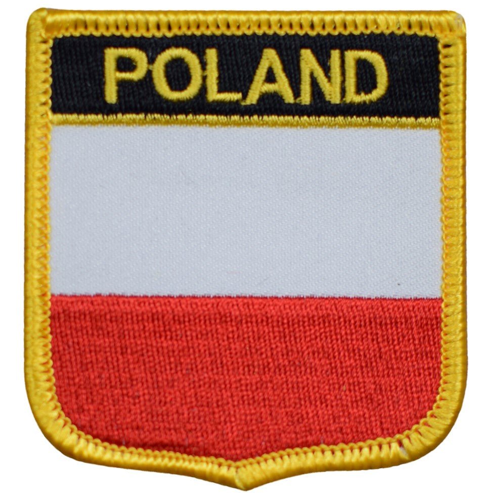Poland Embroidered Patch — Iron On 2.75"