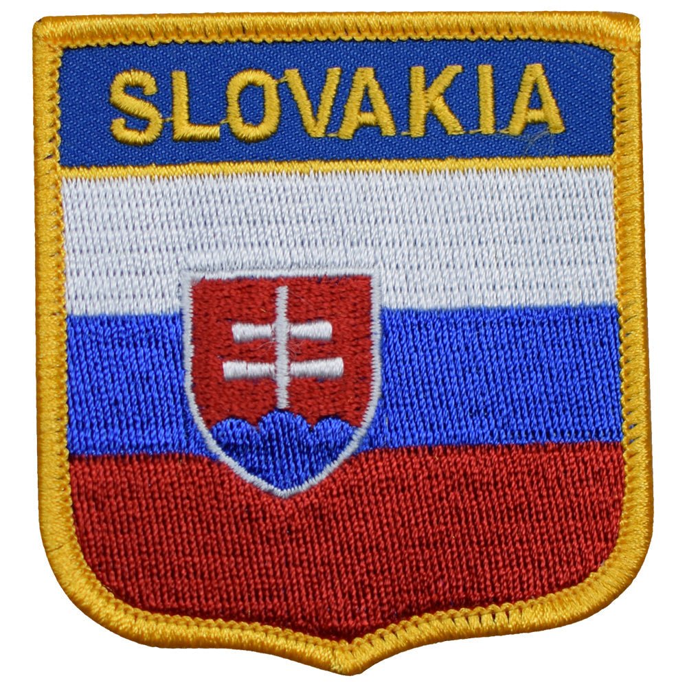 Slovakia Embroidered Patch — Iron On 2.75"