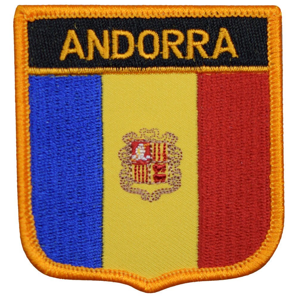 Andorra Embroidered Patch — Iron On 2.75"