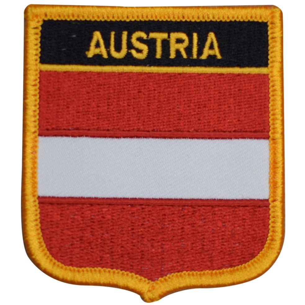Austria Embroidered Patch — Iron On 2.75"