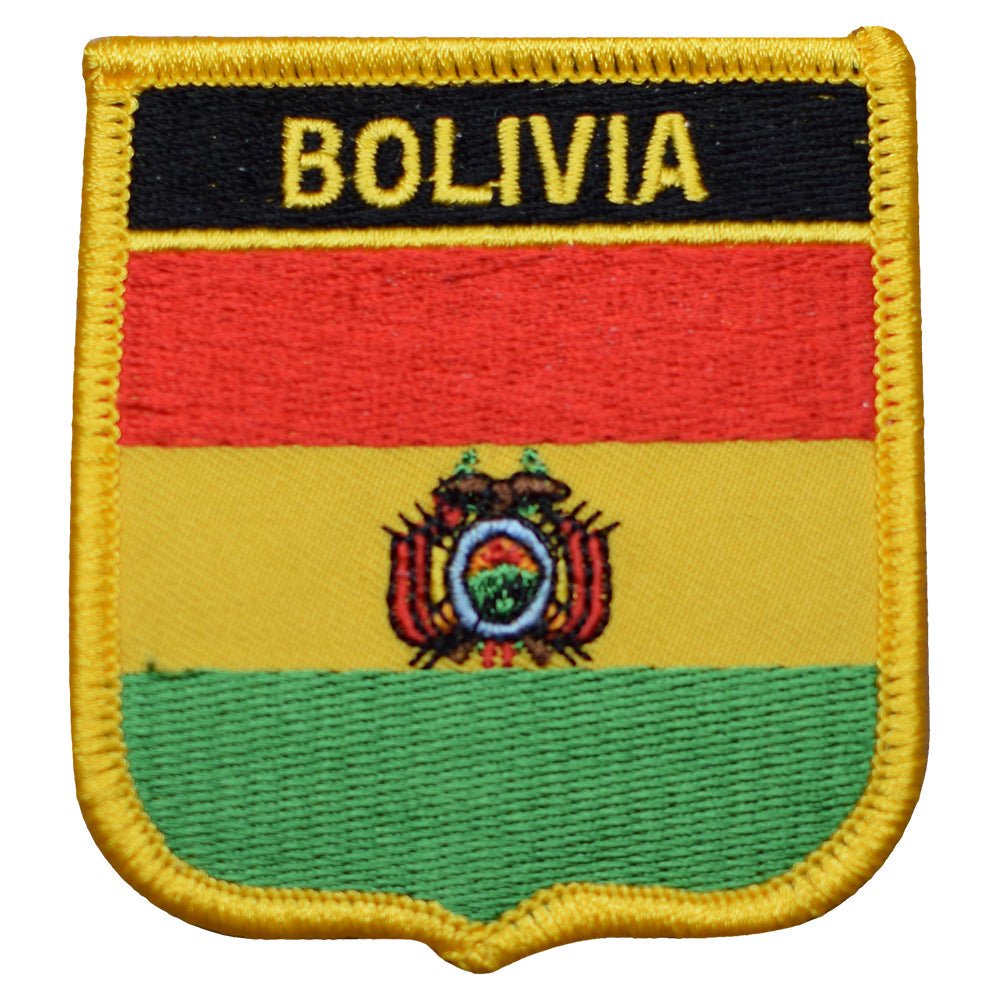 Bolivia Embroidered Patch — Iron On 2.75"