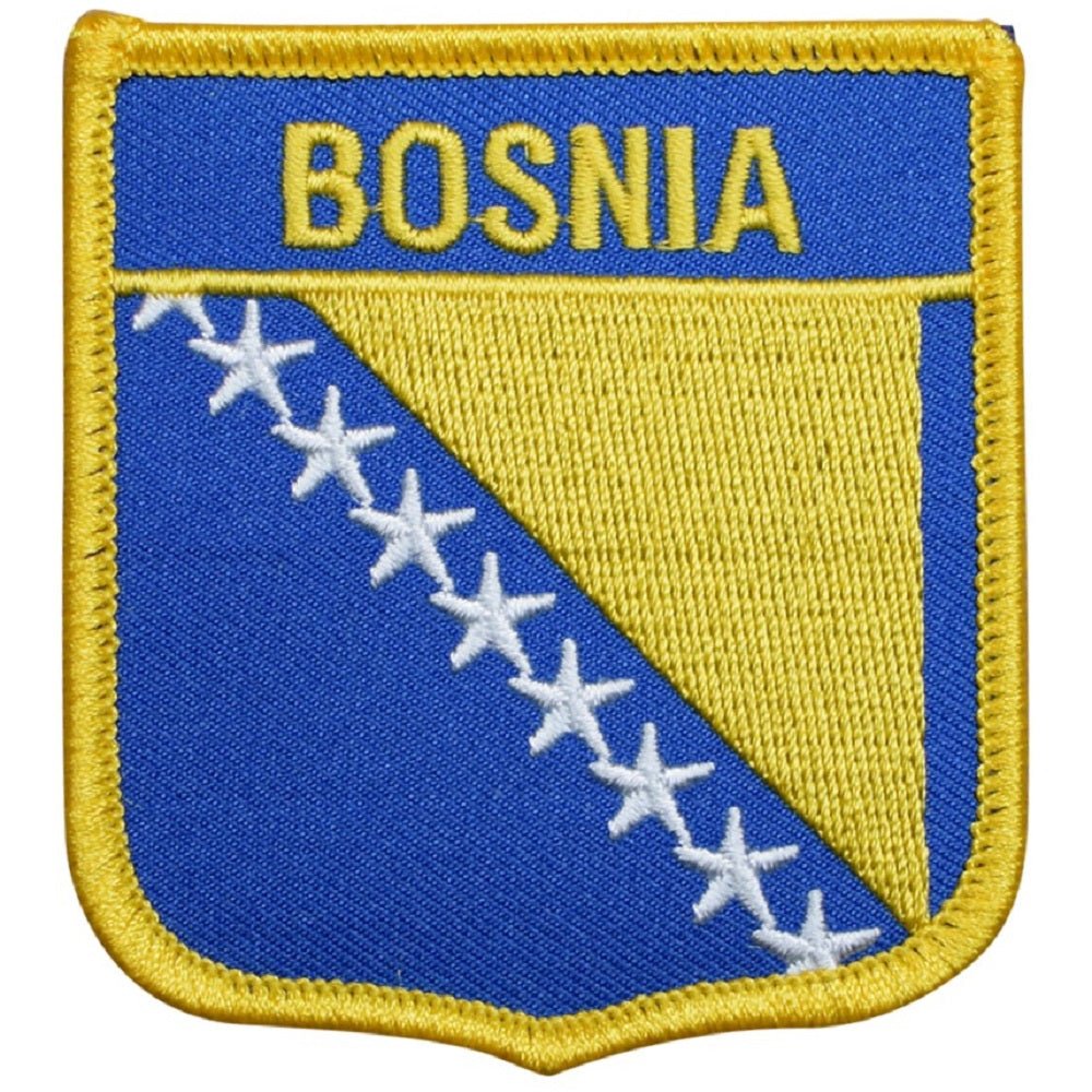 Bosnia Embroidered Patch — Iron On 2.75"