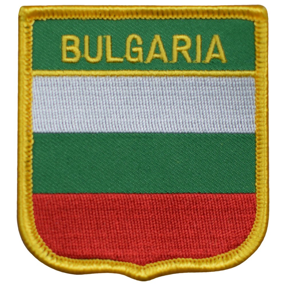 Bulgaria Embroidered Patch — Iron on 2.75"