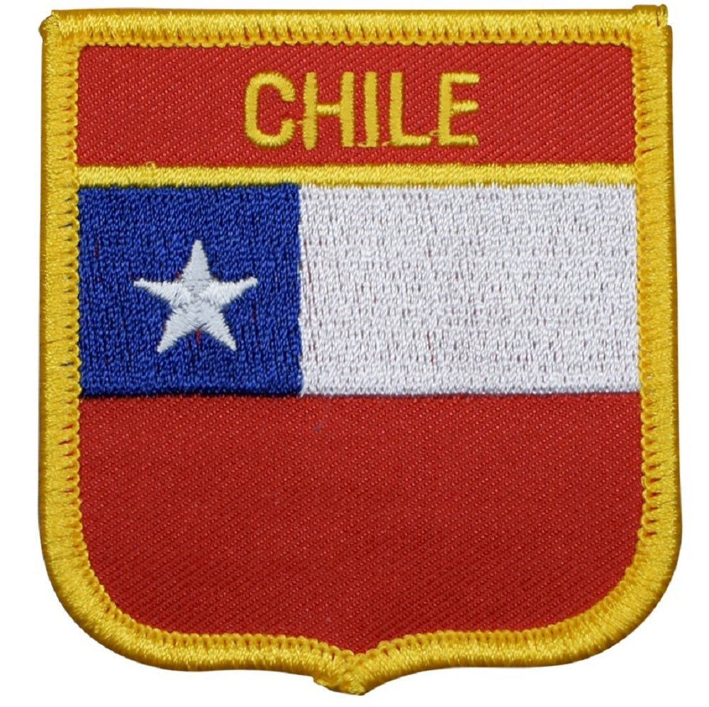 Chile Embroidered Patch — Iron On 2.75"