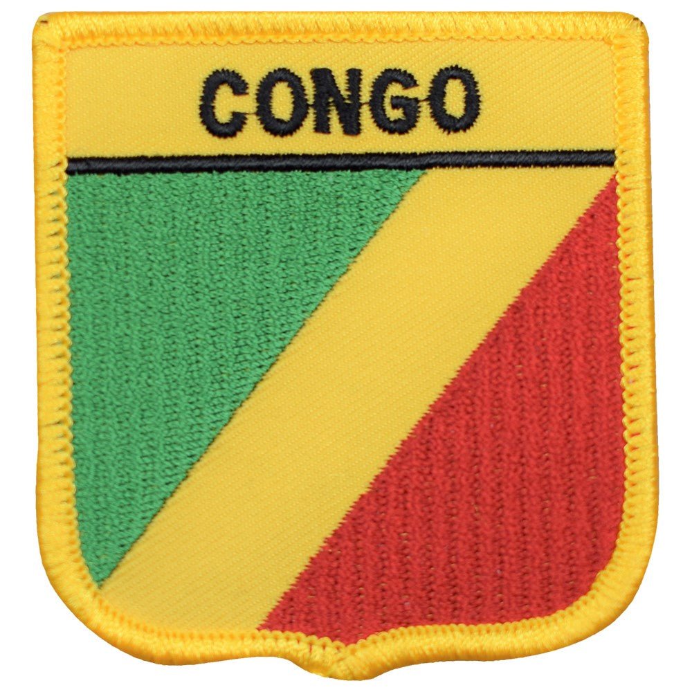 Congo Embroidered Patch — Iron On 2.75"