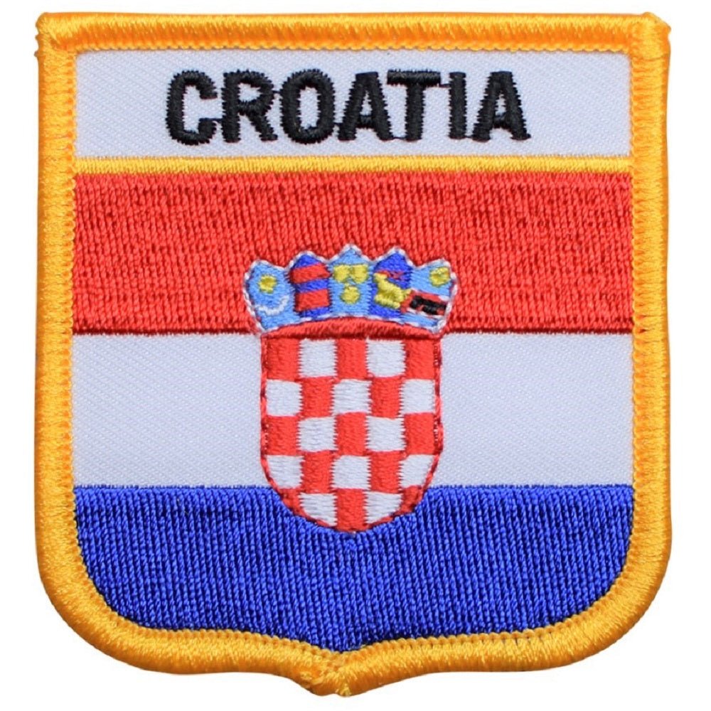 Croatia Embroidered Patch — Iron On 2.75"