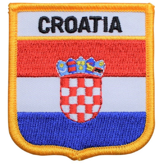 Croatia Embroidered Patch — Iron On 2.75"