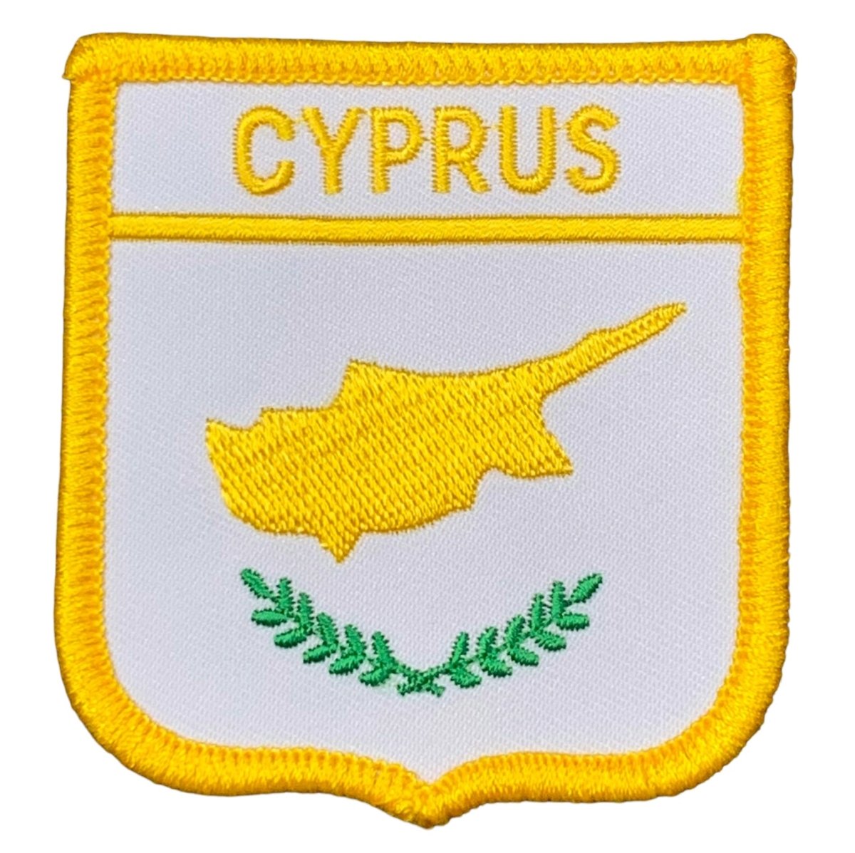 Cyprus Embroidered Patch — Iron On 2.75"