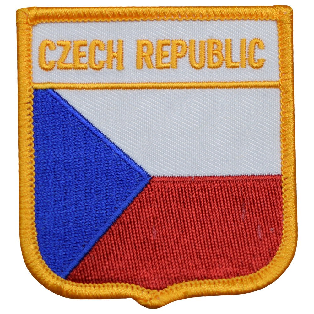 Czech Embroidered Patch — Iron On 2.75"