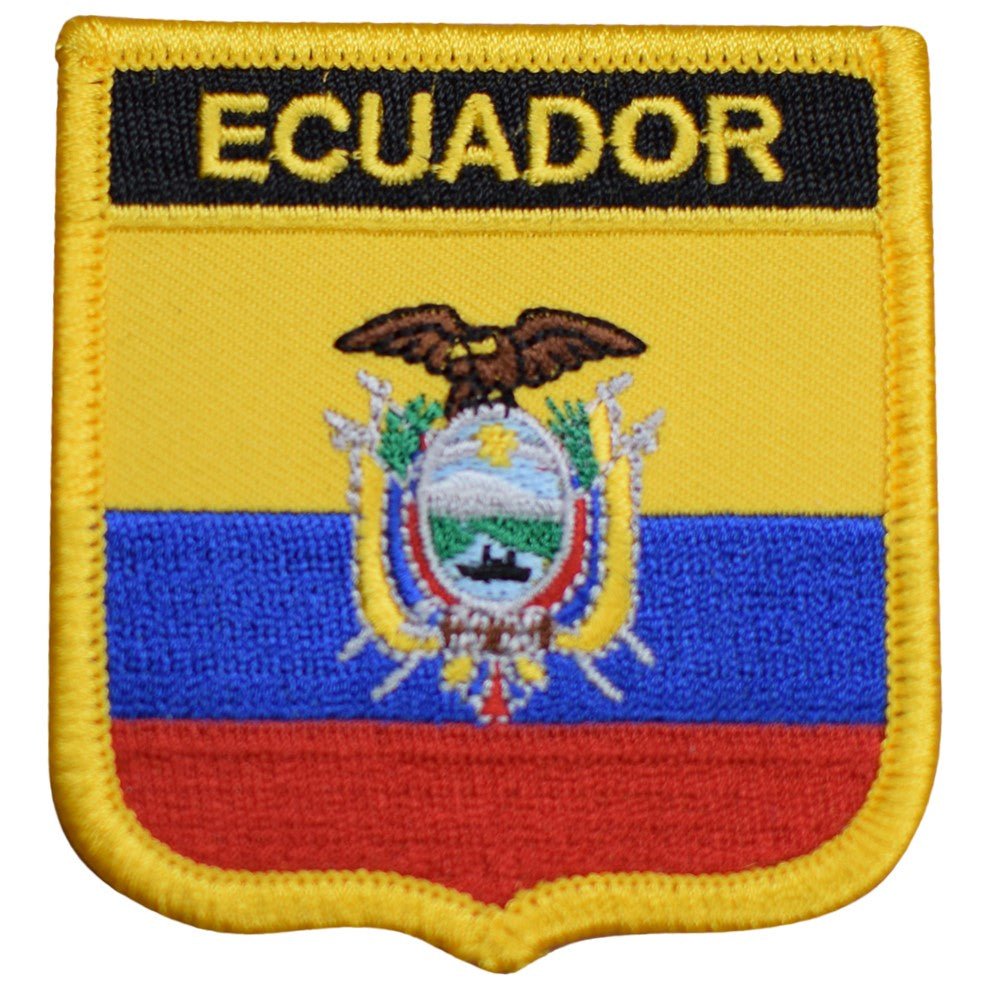 Ecuador Embroidered Patch — Iron On 2.75"