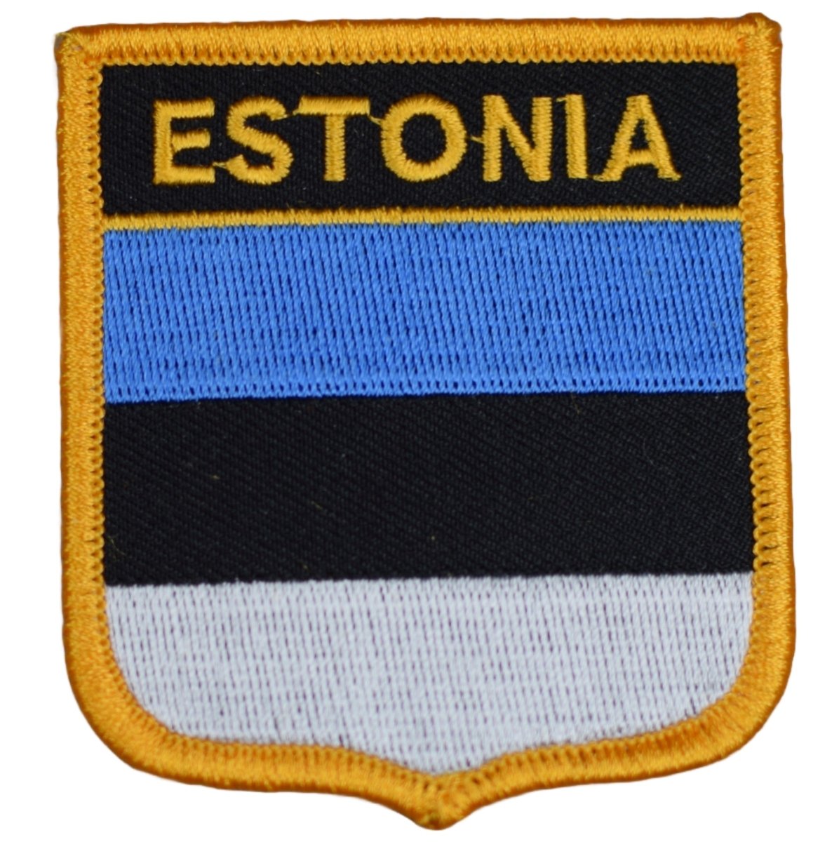 Estonia Embroidered Patch — Iron On 2.75"
