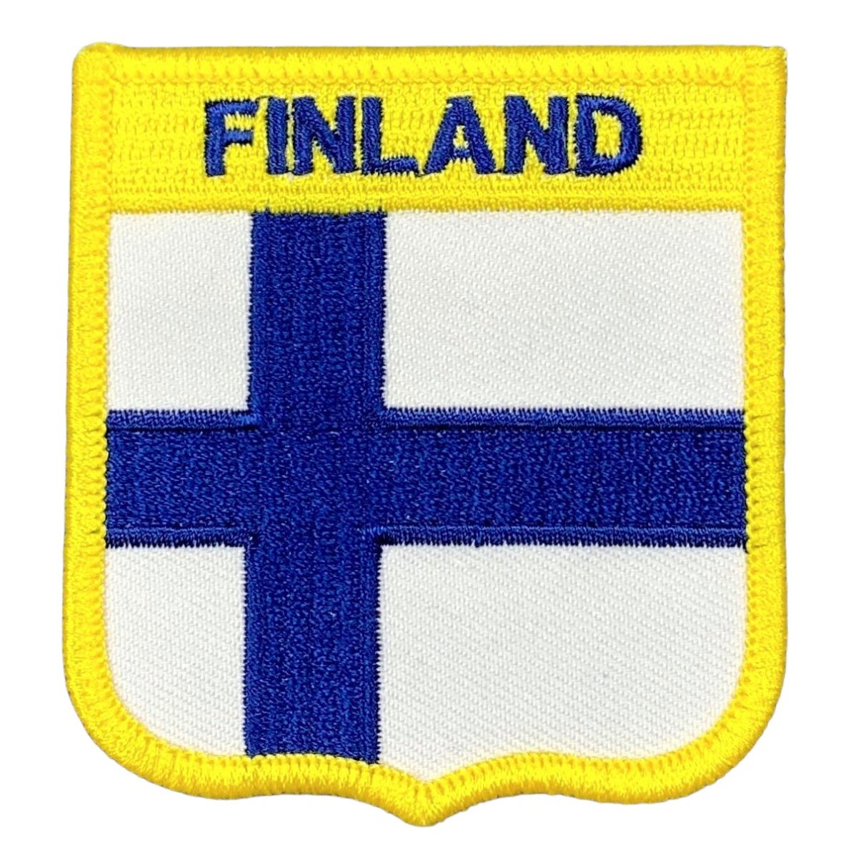 Finland Embroidered Patch — Iron On 2.75"