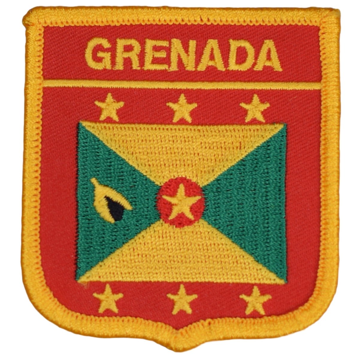 Grenada Embroidered Patch — Iron On 2.75"