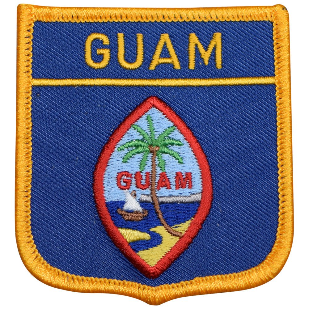 Guam Embroidered Patch — Iron On 2.75"