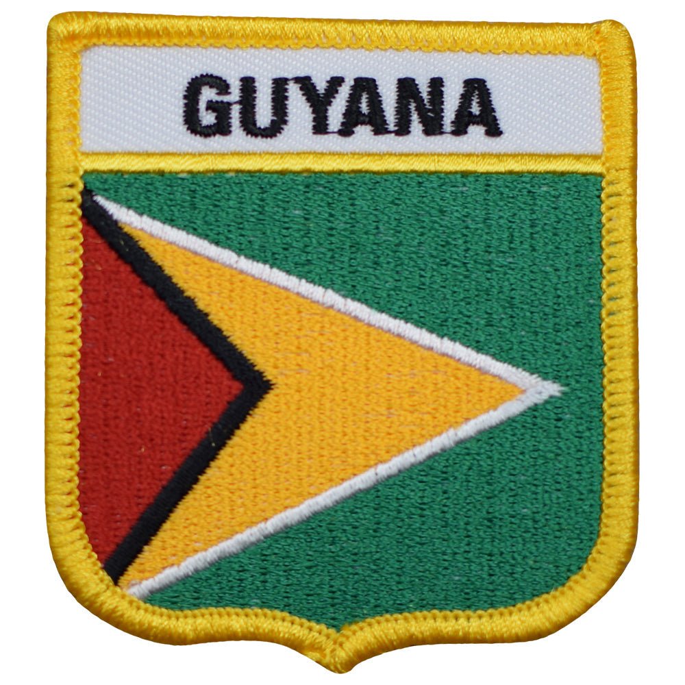 Guyana Embroidered Patch — Iron On 2.75"
