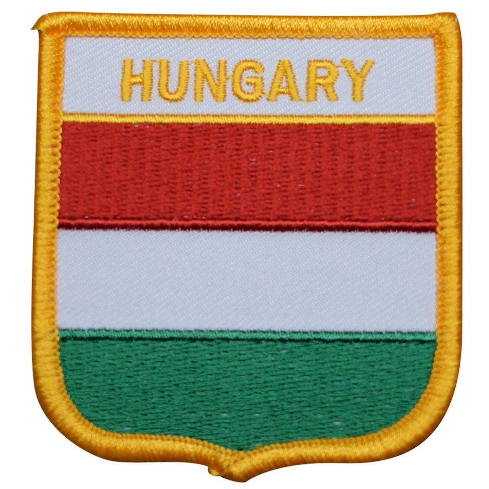 Hungary Embroidered Patch — Iron On 2.75"