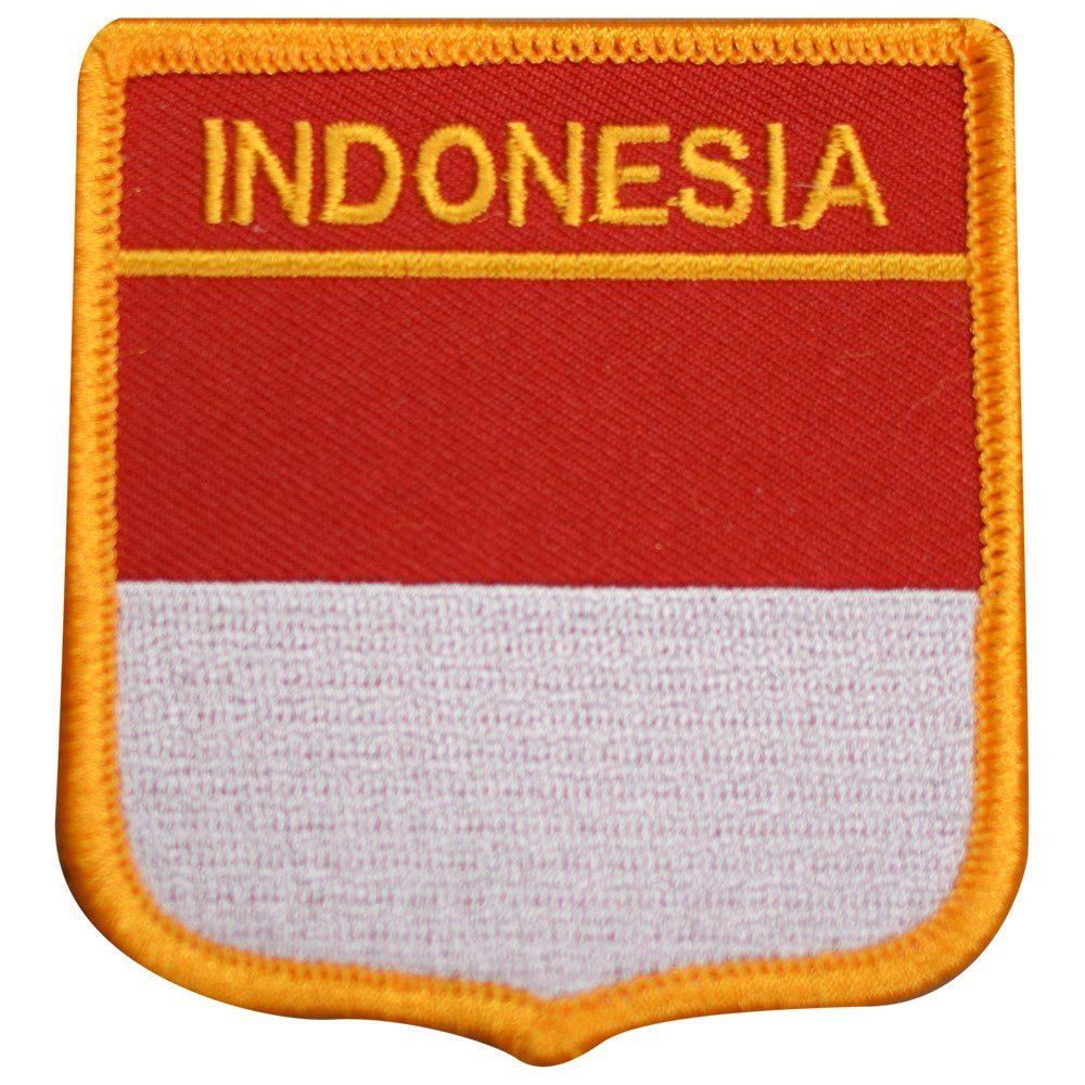 Indonesia Embroidered Patch — Iron On 2.75"