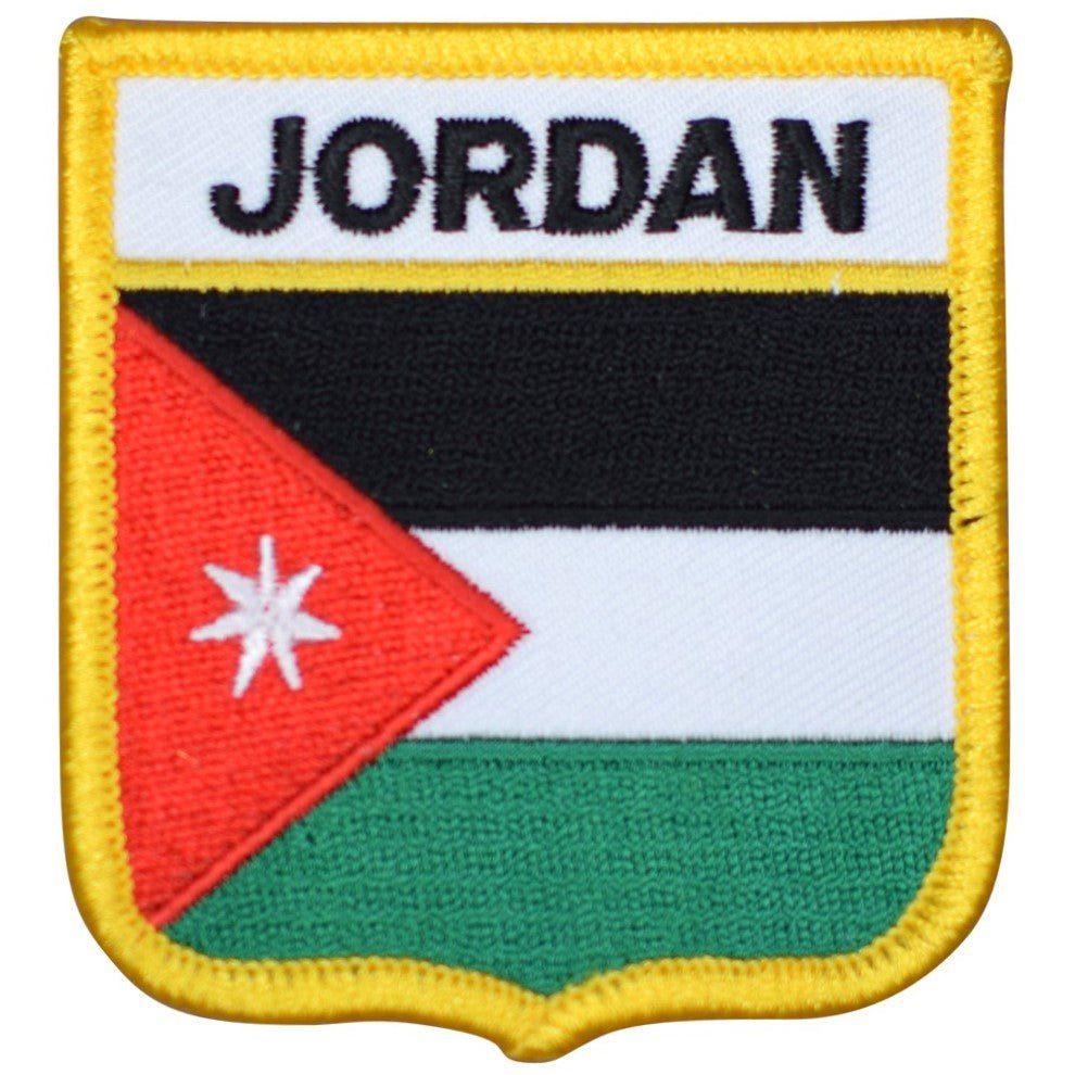 Jordan Embroidered Patch — Iron On 2.75"