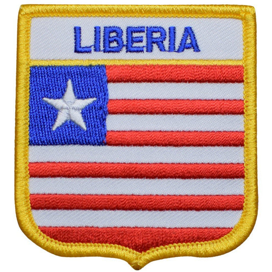 Liberia Embroidered Patch — Iron On 2.75"